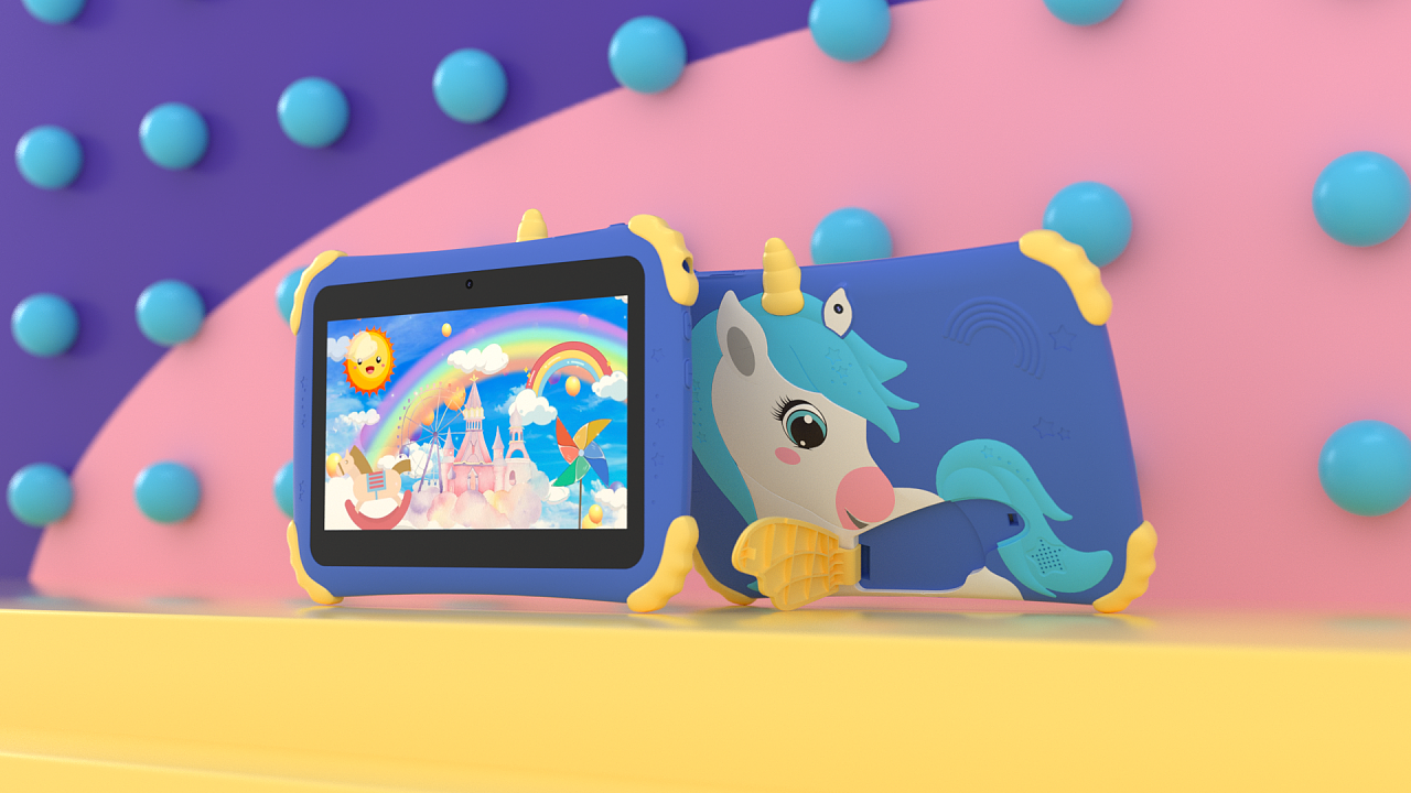 魔力新生 OC渲染技術下的獨角獸兒童平板電腦產品動畫探秘